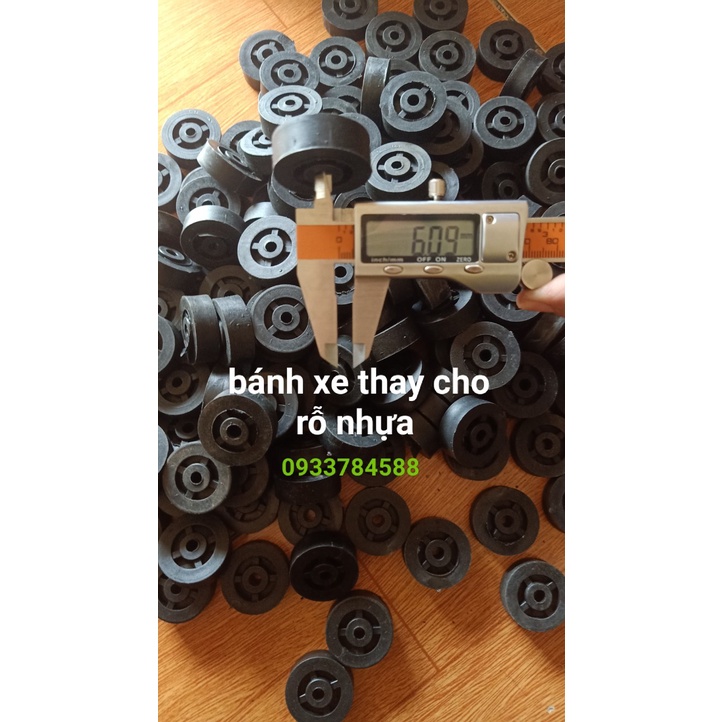 Bánh xe thay cho các loại thùng , sọt, sóng nhựa...Banhxetuankhang