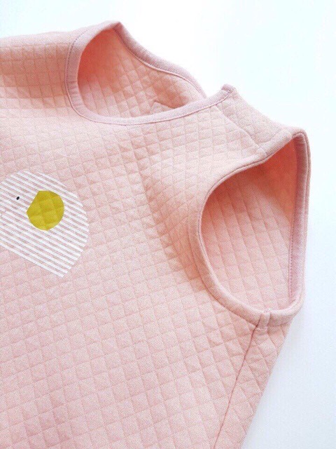 Gile chần bông bé gái