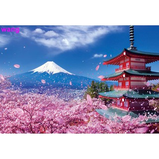 y Cherry Blossom Mount Fuji 300 Pieces 1000 Pieces Japanese Imported Jigsaw Toys
