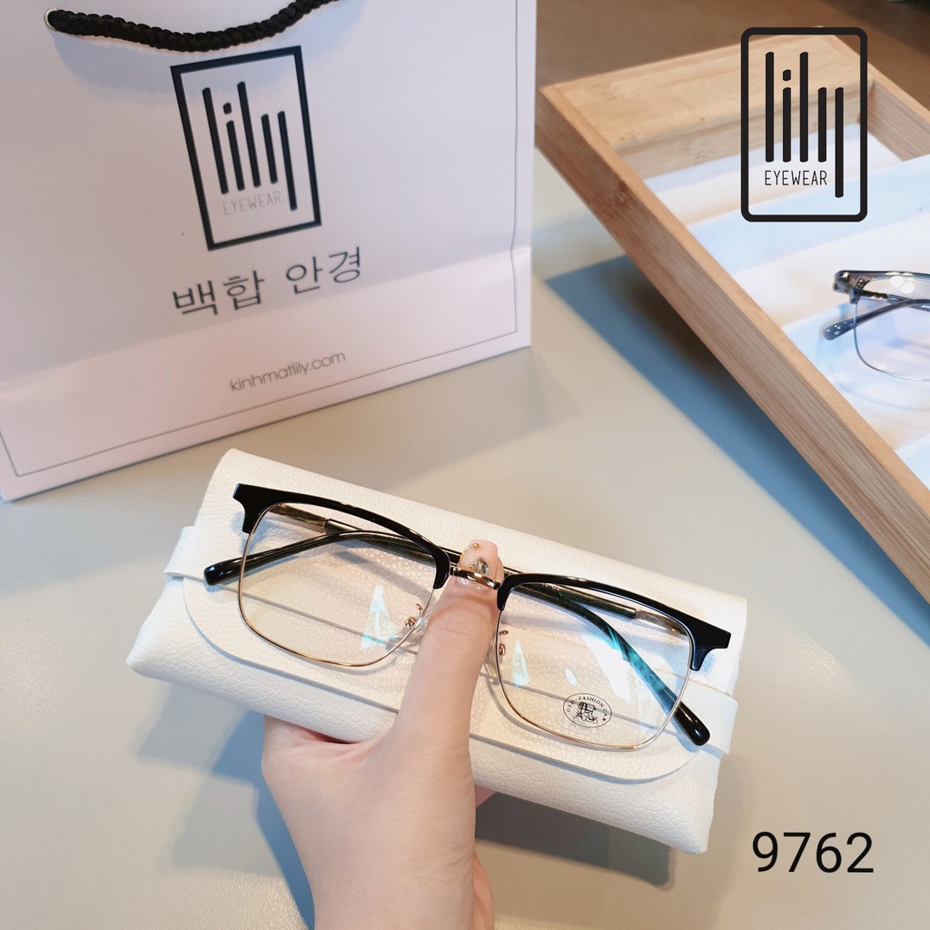 Gọng Kính Cận Kim Loại GK 9762 - Gọng Kính Mắt Thời Trang ily