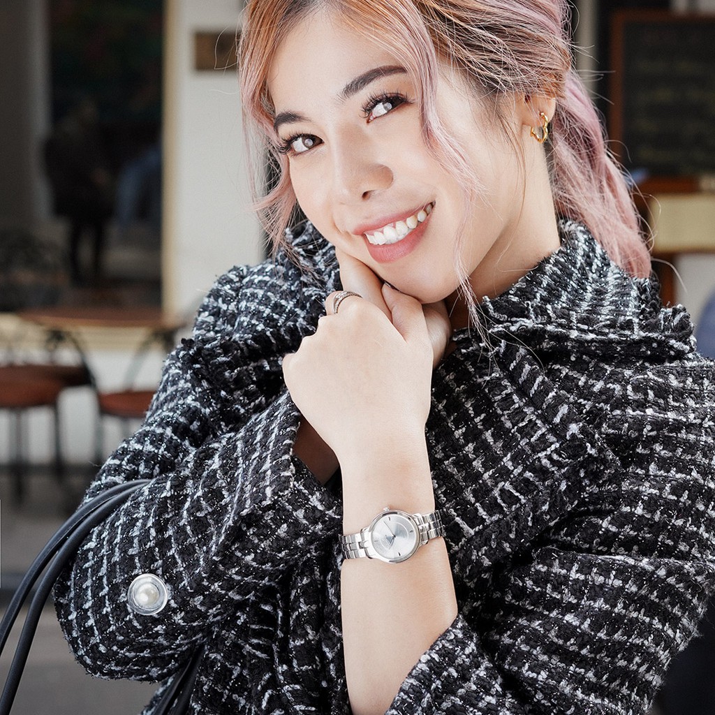 Đồng hồ nữ Curnon dây kim loại bạc Beverly Mindful | Shopee Việt Nam