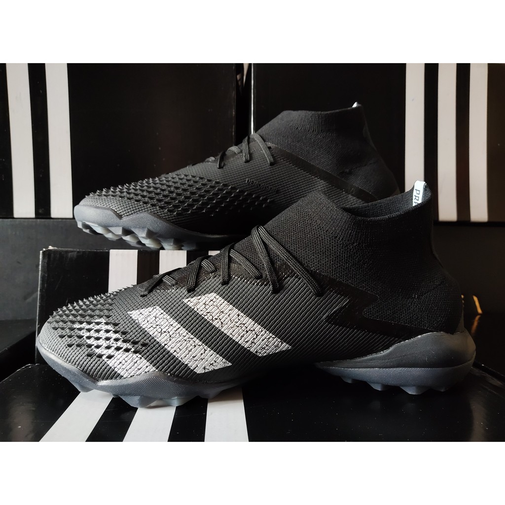 Giày đá bóng sân cỏ nhân tạo cao cấp giá rẻ Adidas Predator Mutator 20.1 TF Đen