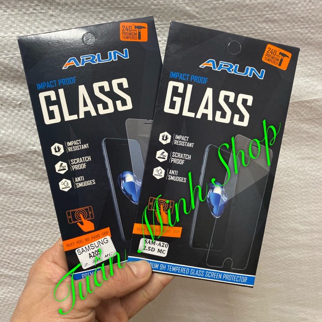 Dán cường lực Galaxy A20 - A20s