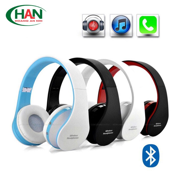 Tai nghe Bluetooth NX-8252 không dây gấp gọn - tai nghe bluetooth chụp tai Hifi Stereo