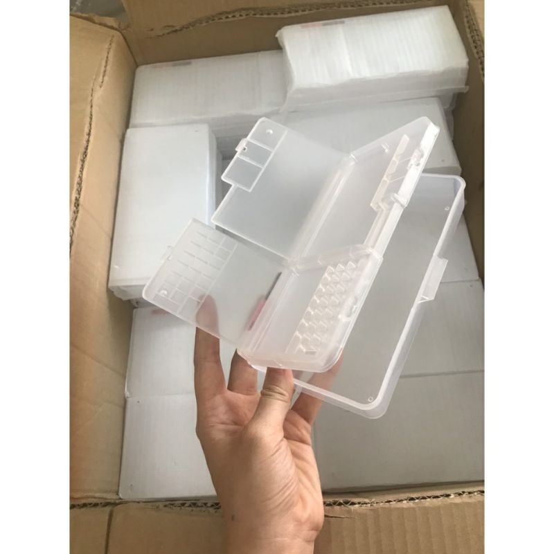 Hộp Nhựa 2 Tầng Đựng Máy Và Kinh Kiện Tháo Máy Điện Thoại
