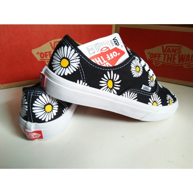 Giày vans hoa cúc nữ hàng siêu đẹp