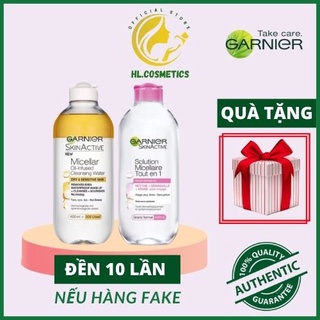 Nước Tẩy Trang Garnier Micellar Water bản Pháp 400ml