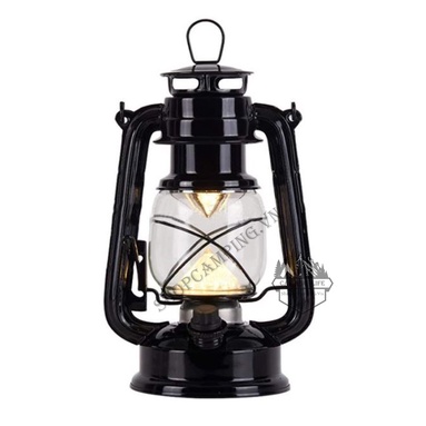 Đèn bão Led ánh sáng vàng Decor trang trí nhà cửa, cắm trại dã ngoại dùng pin 18650