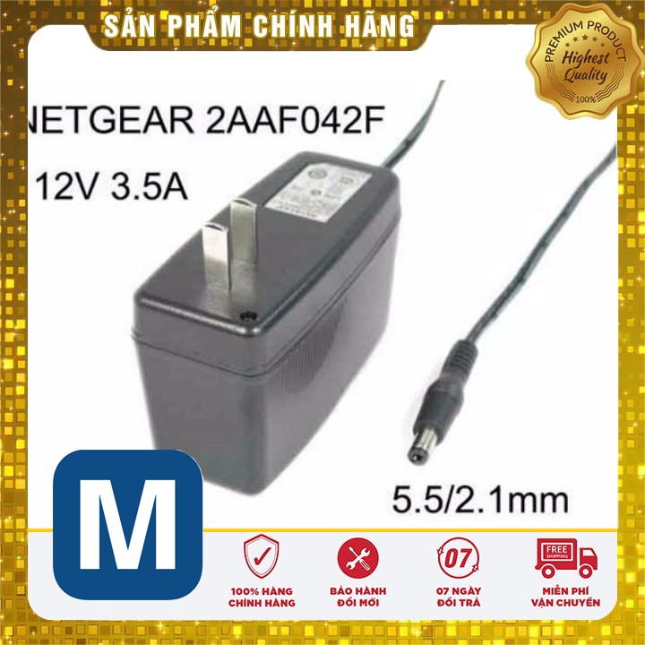 [Nguồn Chuẩn] Nguồn Adapter 12V 3.5A NETGEAGR Jack 5.5x2.1MM💚💚12V3.5A 2AAF042F