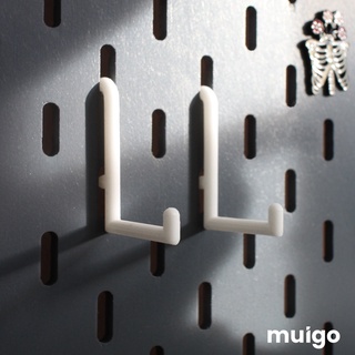 Phụ kiện Pegboard | Móc cho bảng Pegboard IKEA đa năng Lỗ dọc so le