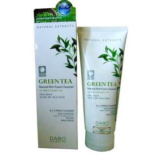 SỮA RỬA MẶT DABO TRÀ XANH CAO CẤP 3-IN