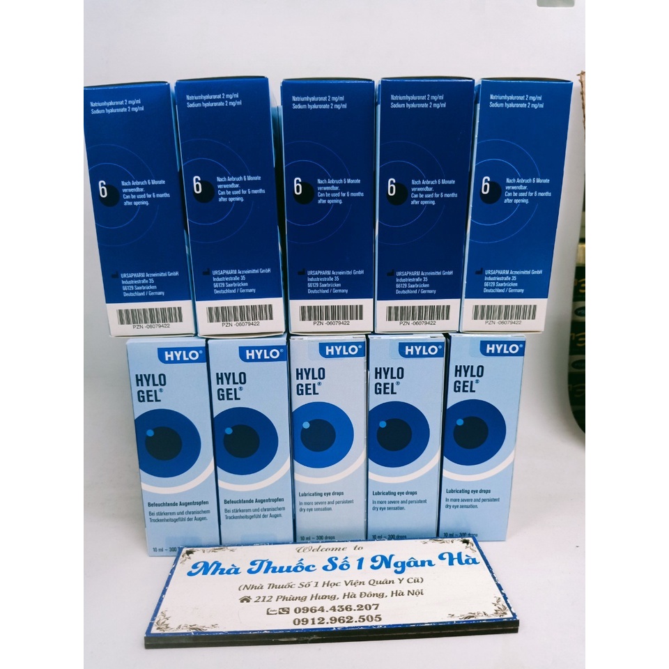 HYLO GEL 0,2% 10ml– NƯỚC MẮT NHÂN TẠO VÀ HỆ THỐNG BƠM VÔ KHUẨN ĐỊNH LIỀU COMOD