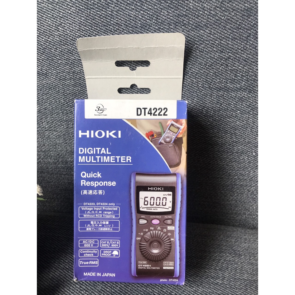 Đồng Hồ Vạn Năng Hioki DT4222 - Made In Japan