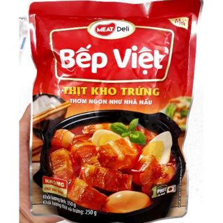 Thịt kho trứng Bếp Việt gói 350gr
