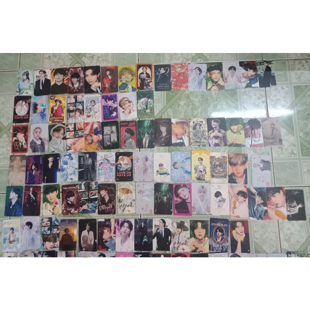 BOX MIX CARD DES THẦN TƯỢNG BTS RANDOM GIÁ RẺ| CARD DES SIÊU XINH XẮN CỦA BTS