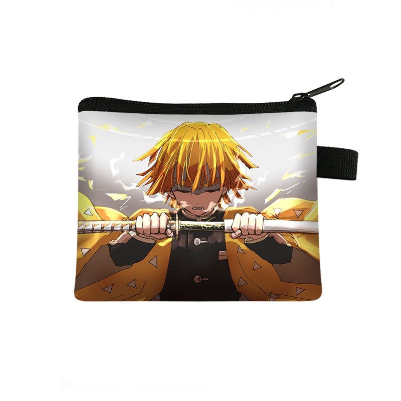 Ví Đựng Tiền Xu In Hình Thanh Gươm Diệt Quỷ Thời Trang