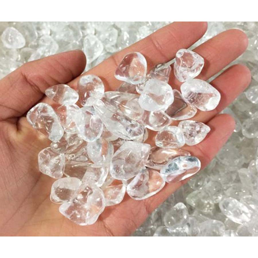 Vụn đá Thach anh Trắng cho thanh tẩy Tarot