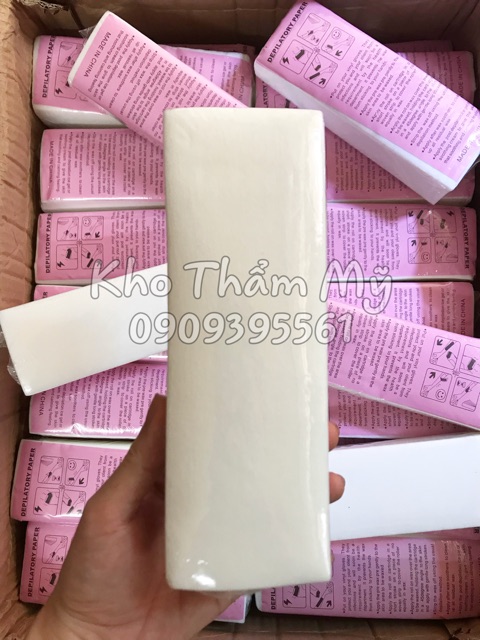 Giấy wax lông 100 miếng