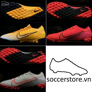 [ nhiều màu ] Giày bóng đá Nike Mercurial Vapor 13 Pro TF, giày đá bóng sân cỏ nhân tạo, đổi size thoải mái