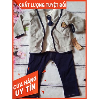 Sale Set Vest cho bé trai sukem