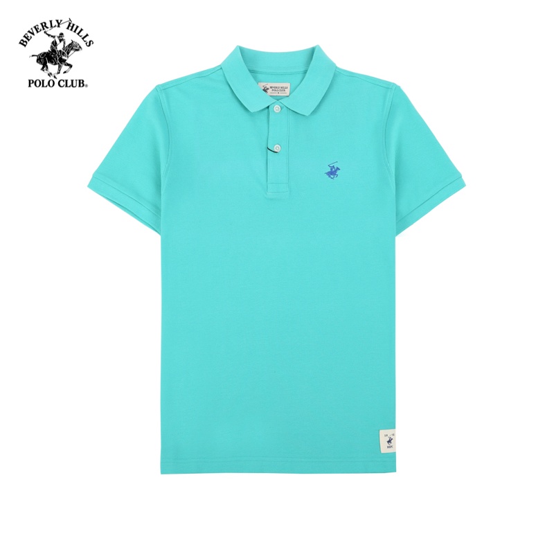 Beverly Hills Polo Club - Áo polo Ngắn tay Nam Classic Xanh dương BE- BHPC MAPN0078
