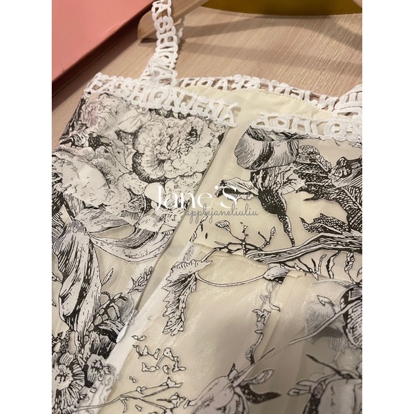 Jane Váy dự tiệc sang trọng jacquard họa tiết cổ điển Bắc Âu