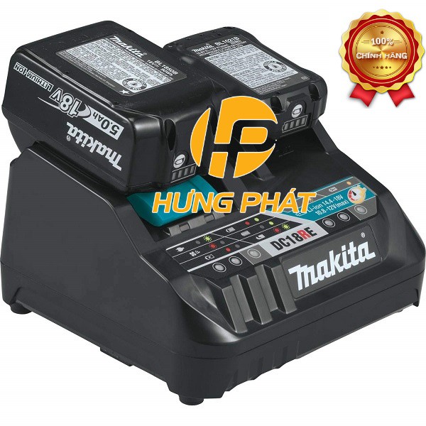 Sạc nhanh 2 cổng Makita DC18RE (12V/18V)