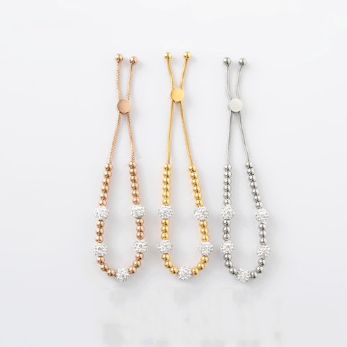 Lắc Tay Bi Dây Rút Thép Titan Ko Rỉ TT 3574