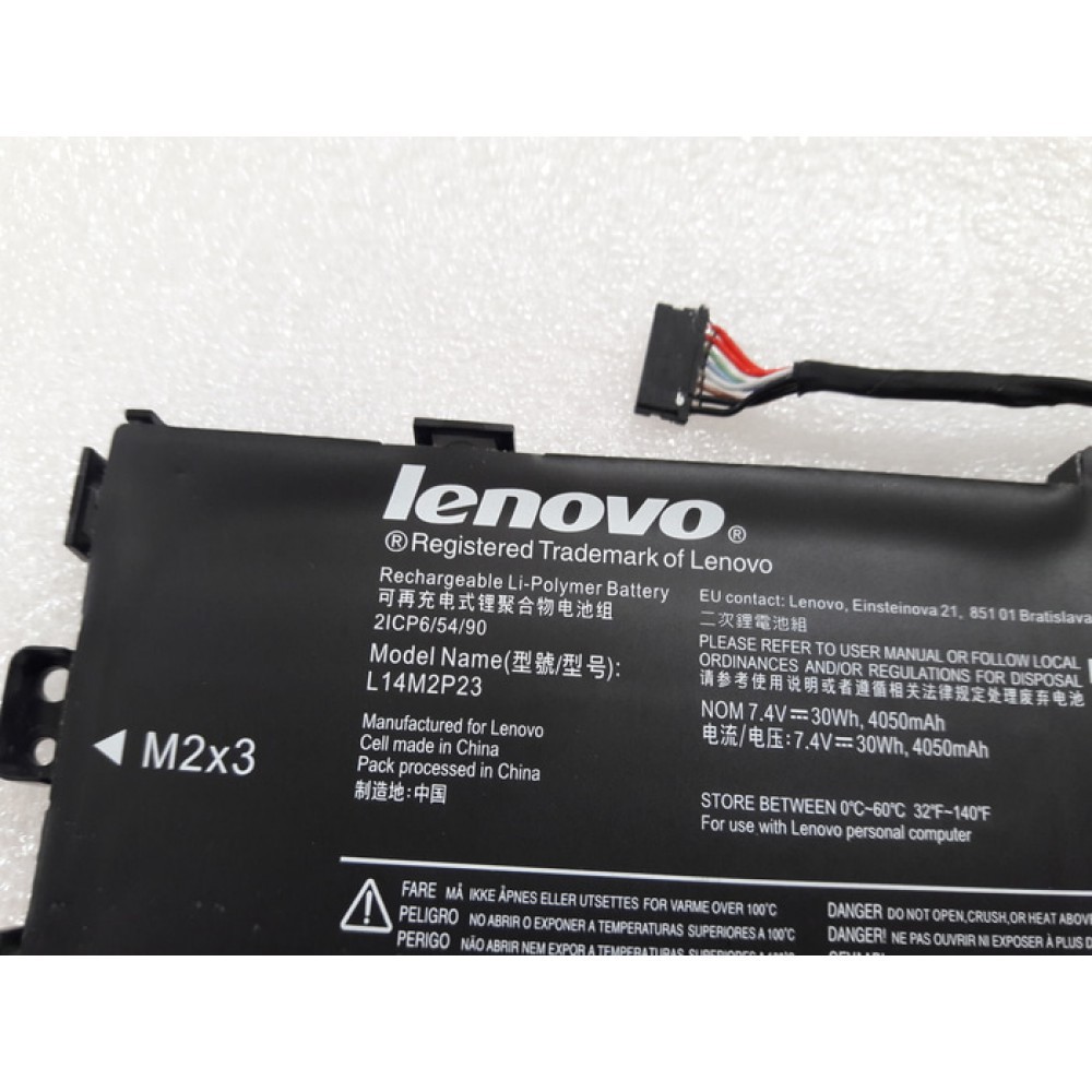 Pin Laptop LENOVO 100-14IBY L14M2P22 (ZIN) - 4 CELL - Ideapad 100-14IBY, E31-70, U31-70, L14M2P22, L14M2P24