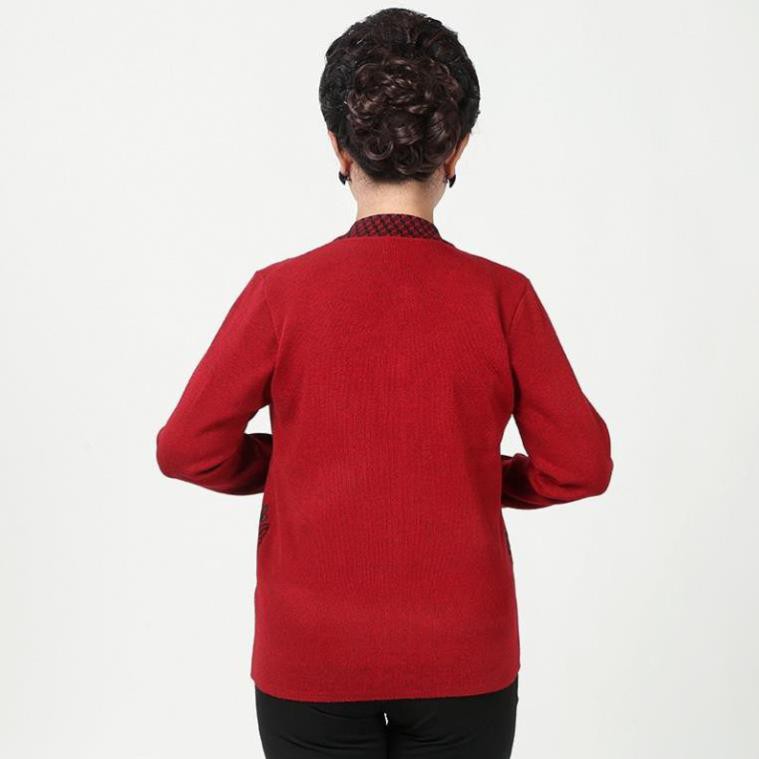 ÁO KHOÁC LEN CHO BÀ_LEN KHÔNG CỔ | BigBuy360 - bigbuy360.vn