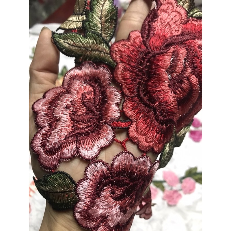Hoa thêu trang trí mã H32 (Shop giao đơn tiền hàng từ 50k)