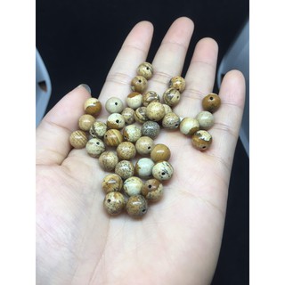 Hạt tròn Picture Jasper - Handmade