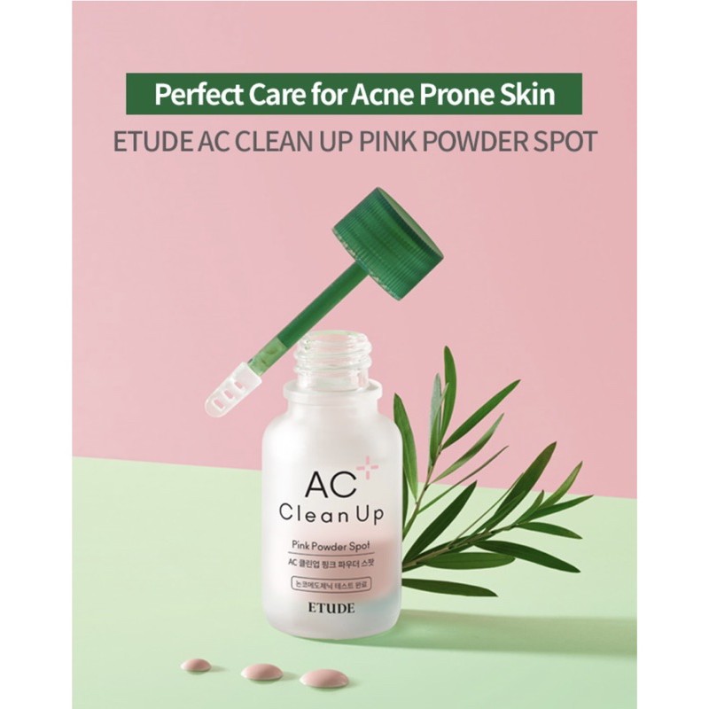 Dung dịch chấm xẹp mụn Etude House AC Clean up Pink Power Spot