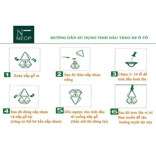 LỌ TREO TINH DẦU NEOP HƯƠNG QUẾ