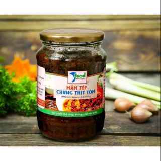 Mắm tép chưng thịt tôm