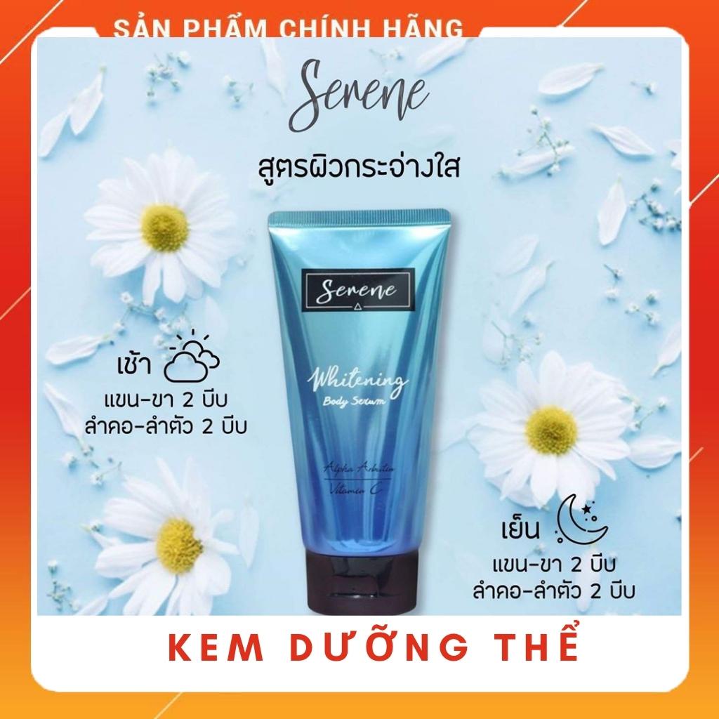 Serum dưỡng trắŉg da toàn thân SENENE Whitening body Serum Thái lan