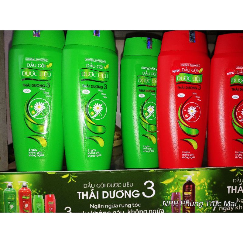 [SIÊU SALE] Dầu Gội Dược Liệu Thái Dương 3 Thái Dương 7 ✅ NPP Phùng Trúc Mai