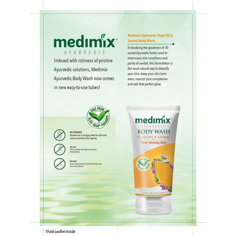 Sữa Tắm Medimix Tinh Dầu Eladi Và Đàn Hương 300ml