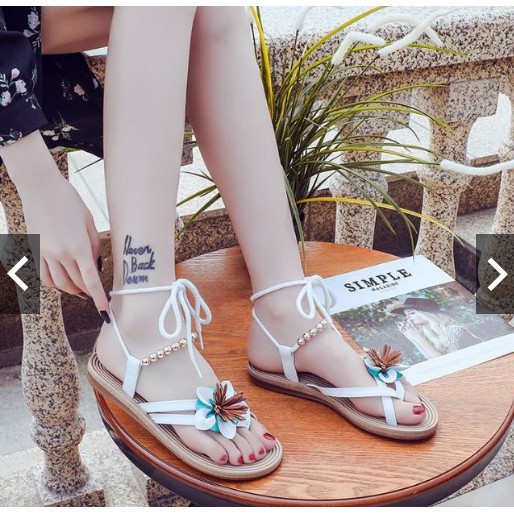 [Mã FASHIONXANH264 giảm 10K đơn 50K] Sandal NữFREESHIPDép Nữ | Đi Biển | Du Lịch | Dạo Phố |Đính Hoa Cực Cute