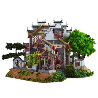 📌 Mô hình lắp ghép kim loại 3d Biệt Thự Huy Phái
