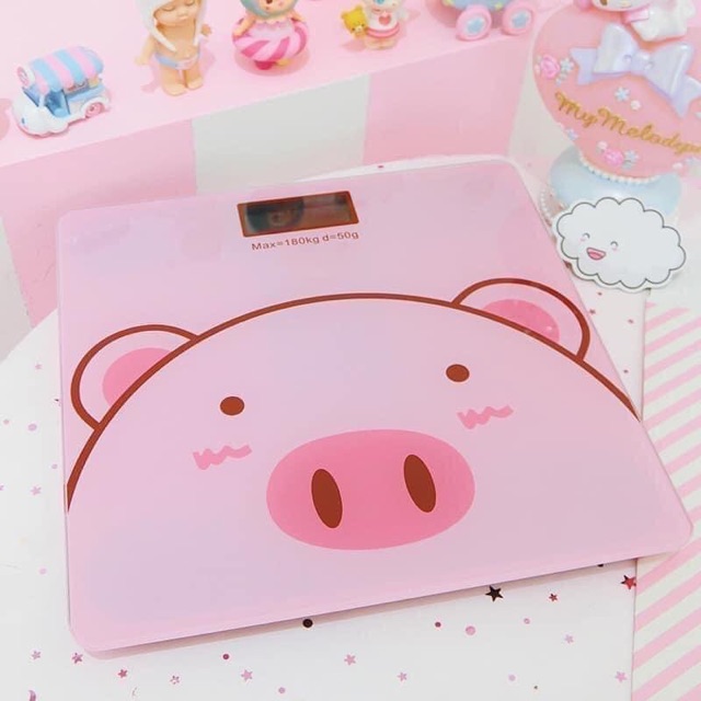 CÂN ĐIỆN TỬ LỢN HỒNG