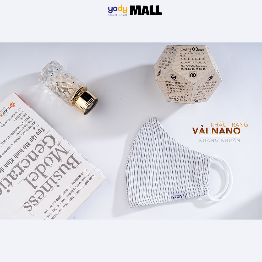 Khẩu trang vải YODY công nghệ nano ion bạc kháng khuẩn KTR3001 | BigBuy360 - bigbuy360.vn