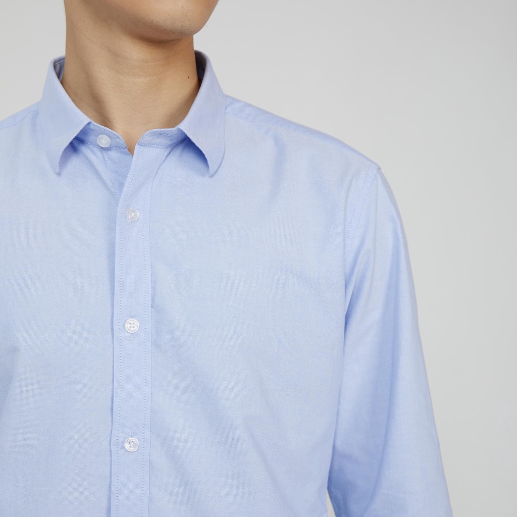 Áo sơ mi dài tay cổ bẻ thương hiệu 360 Boutique chất liệu vải sợi tre bamboo thoáng mát chống tia UV - STDTK304