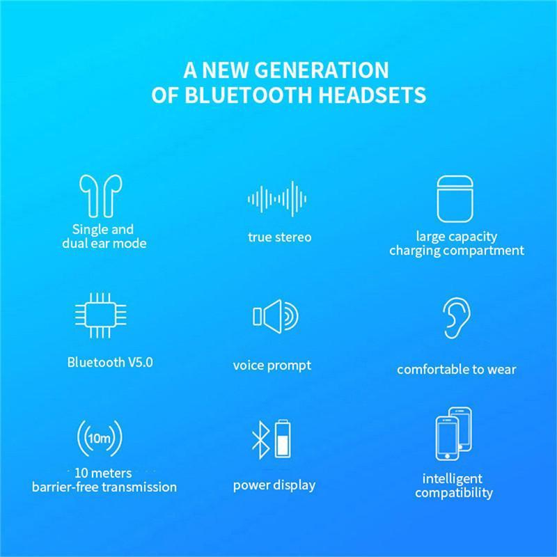 Tai Nghe Bluetooth 5.0 Không Dây LB508 / A2 TWS Dùng Cho Điện Thoại oppo xiaomi