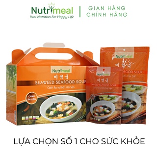 Canh Rong Biển Hải Sản Ăn Liền Nutrimeal 18gr/36gr (1-4 Người Dùng/Gói)