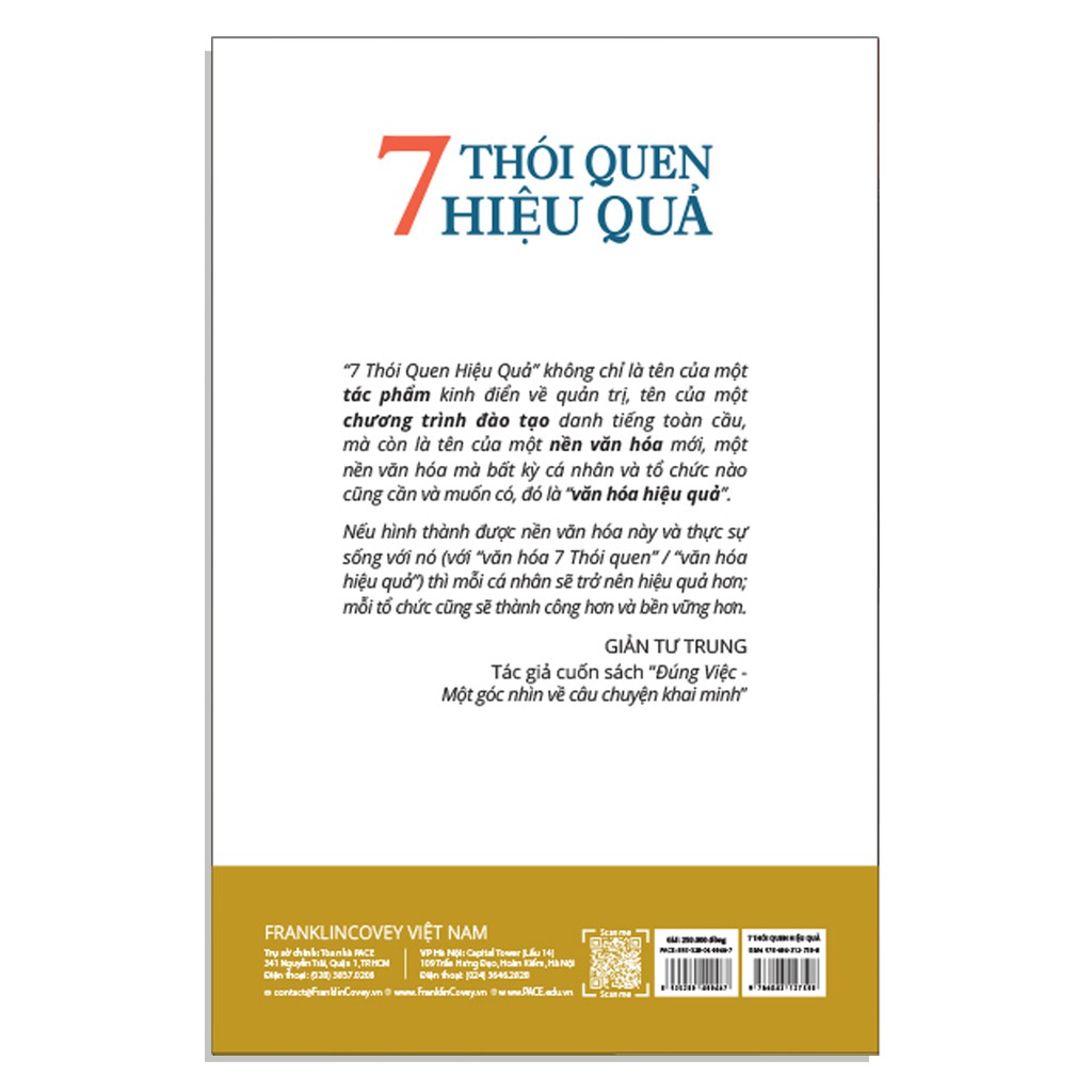 Sách - 7 Thói Quen Hiệu Quả (TB 2021)