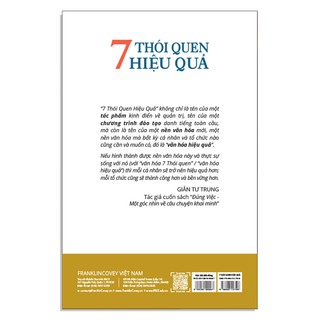 Sách - 7 Thói Quen Hiệu Quả (TB 2021)