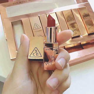 Son thỏi 3CE Lily MayMac Matte Lip Color ( 118, 119, 908)