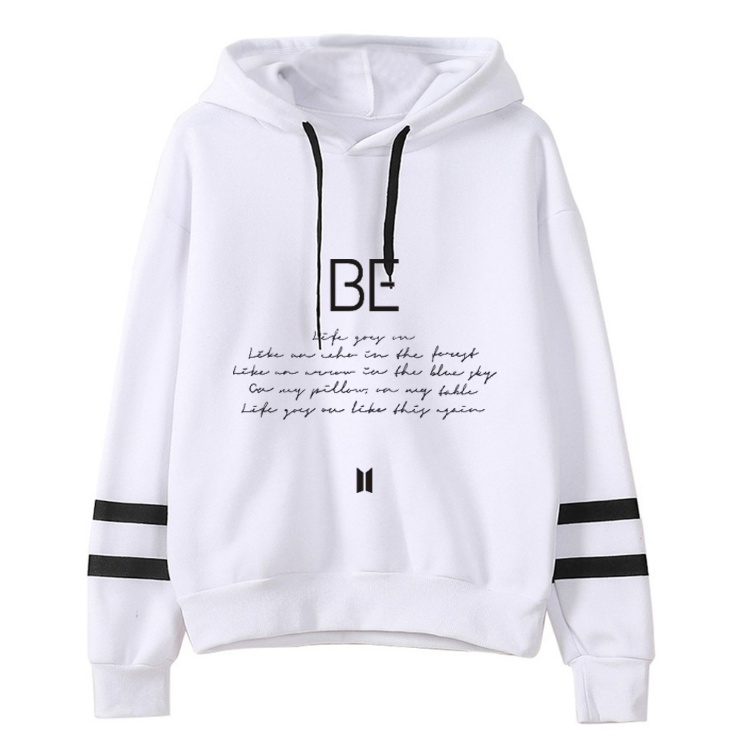 Áo Hoodie Tay Dài In Chữ Bts Love Yourself