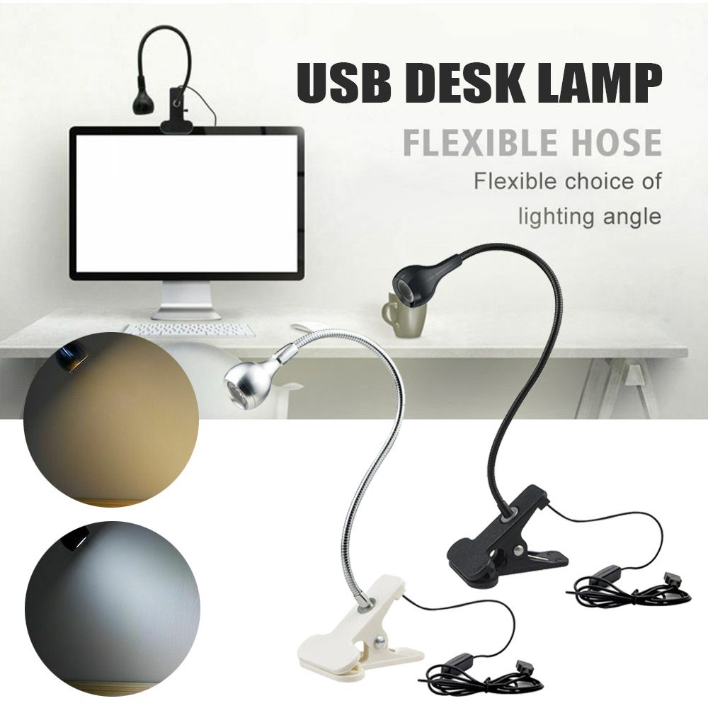 Đèn Đọc Sách Bảo Vệ Mắt Có Kẹp Gắn Bàn Tiện Dụng Cho Học Sinh